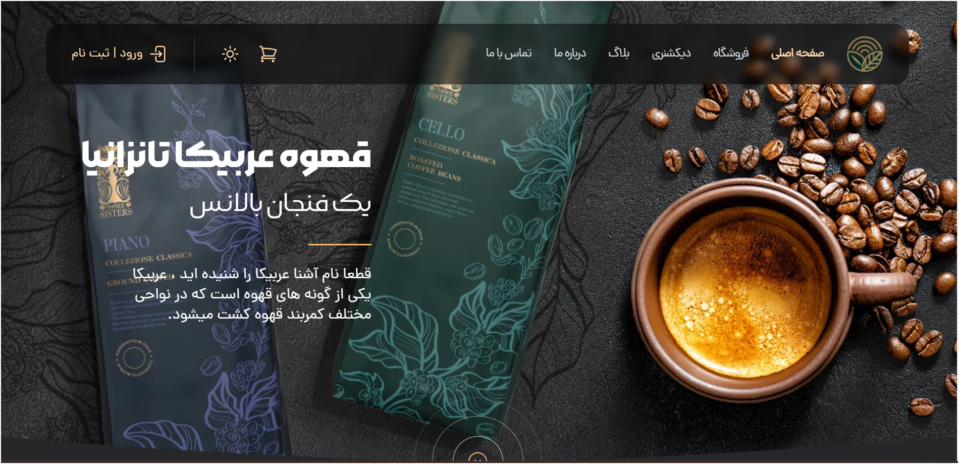 سایت کافه و قهوه